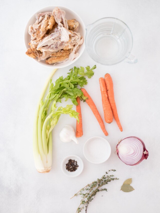 Homemade Chicken Broth Recipe - Sweetly Splendid