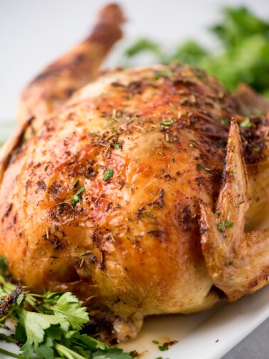 Oven Roasted Whole Chicken - Sweetly Splendid