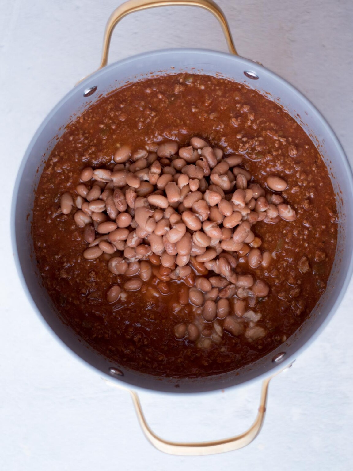 Texas Chili with Beans Recipe - Sweetly Splendid